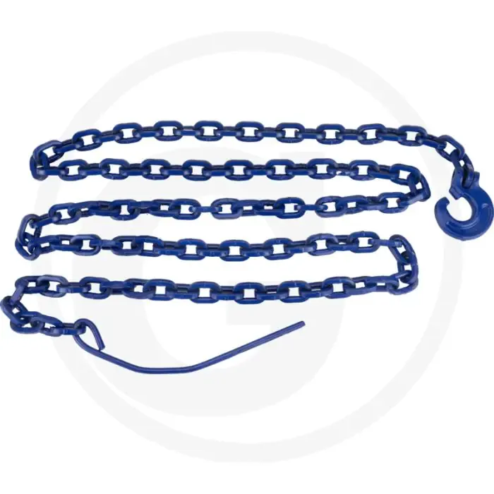 Dagaanbieding Chokerketting met haak en naald - 4-kant, 8mm, 3m, 12,2t