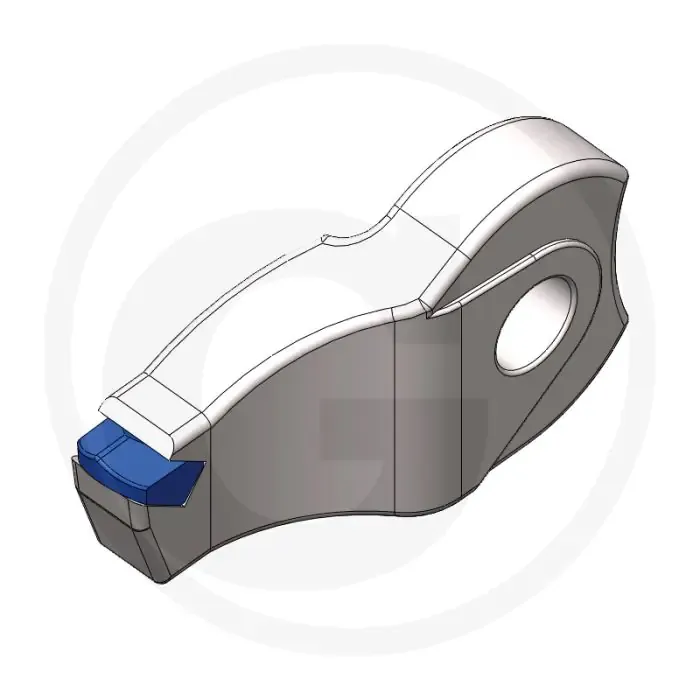 Endurance carbide endurance carbide slijtdeel klepel 1 tip, bfs 146 rechts - type: rf Gereduceerde Prijs