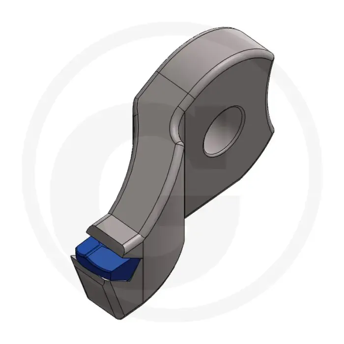 Lage Prijs Endurance carbide slijtdeel klepel 1 tip, bfs 146 links - 1 tip