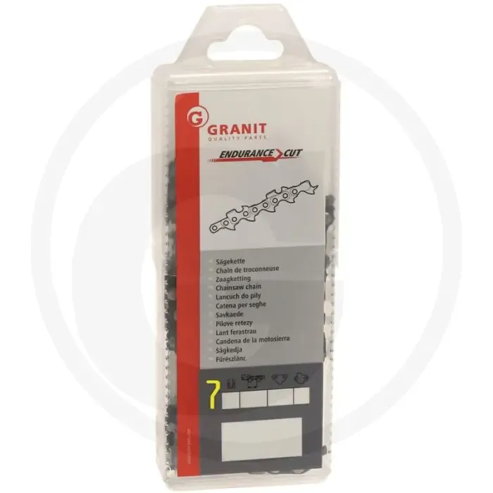 Goedkoop Endurance cut zaagketting ronde zaagtand - 3/8' lopro steek, 1,3mm verbindingsschakeldikte, 63 aandrijfschakels