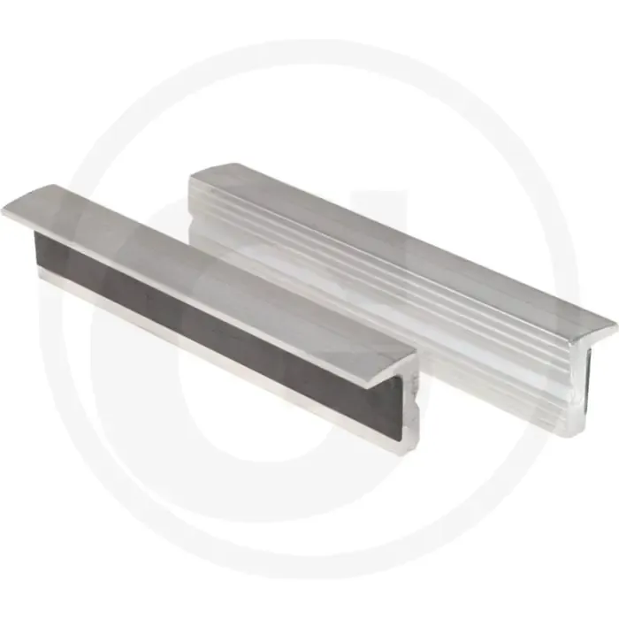 Seizoensaanbieding Ks tools aluminium beschermbekken met rubber laag - bekbreedte 160mm