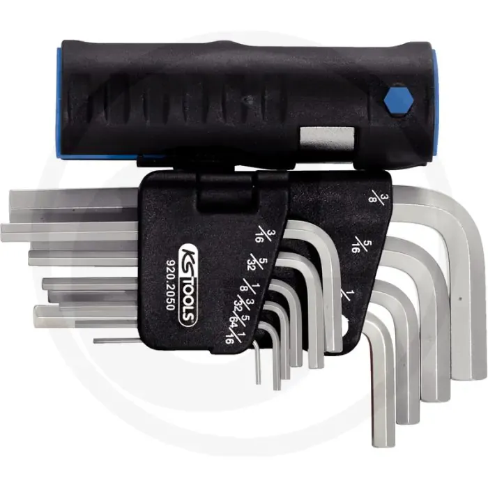 Ks tools classic 3 in 1 haakse binnenzeskant-stift - kort, gehard, 10-delig Exclusieve Aanbieding