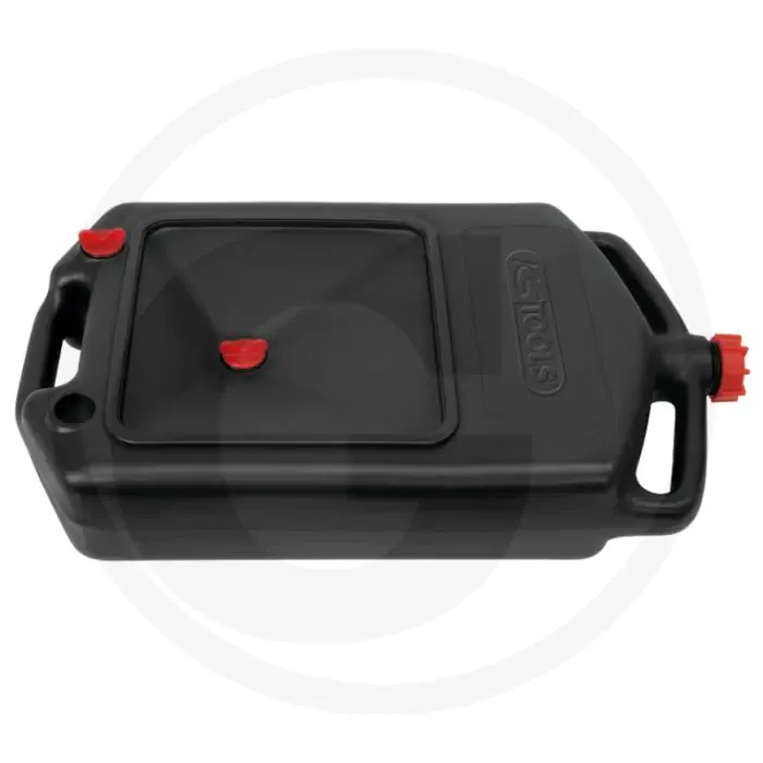 Exclusieve Aanbieding Ks tools olieopvangbak: 8 liter, Ø: 340 mm - ideaal voor mobiel gebruik - geschikt voor diverse vloeistoffen