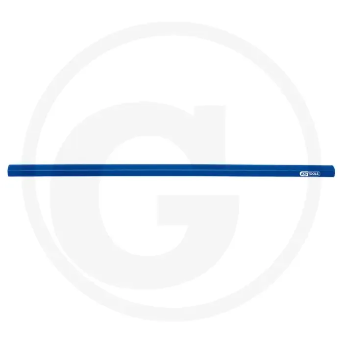 Ks tools potlood blauw, plat/ovaal, hardheid: hb, lengte: 250 mm - voor vochtige oppervlakken Goedkoop