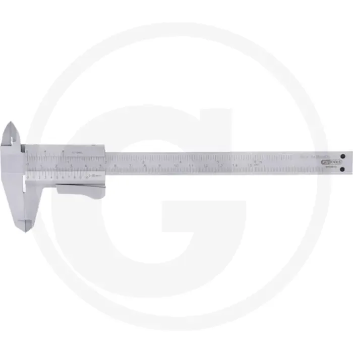 Korting Ks tools schuifmaat, 0 - 150 mm - roestvrij staal, din 862, draaimomentbepaling