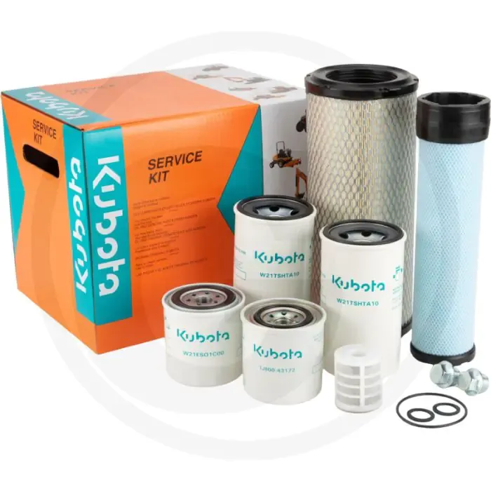 Kubota Service-Kit (M6060 / M7060 DTH/DTHC 1000h) Gratis Retour