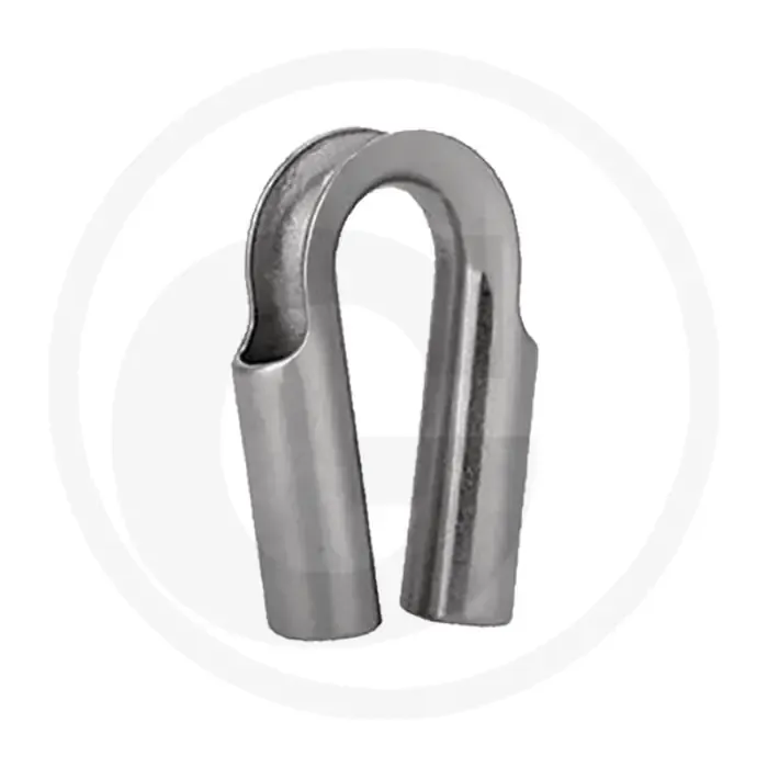 Rohrkausche edelstahl voor kabel-Ø 10mm Express Levering