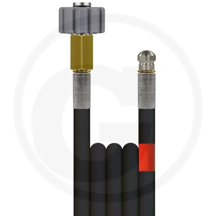 RR slang Flexy 10m HV 21: 3x1, DN6, 300 bar, Temp. max. 100°C Beperkt Aanbod