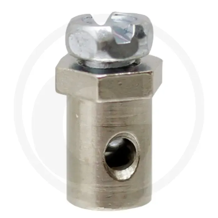 Weekendaanbieding Schroefnippel 6mm Ø, 10,2mm L, 7mm sleutel - 20 stuks