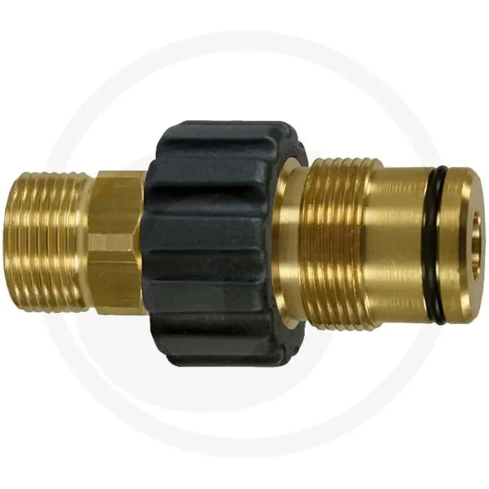 Slangadapter M18 x 1,5 buitendraad M27 x 1,5 buitendraad Favoriet