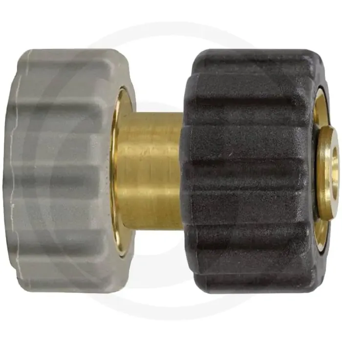 Gratis Retour Slangverbinder Messing M21 x 1,5 / M22 x 1,5 - 400 bar
