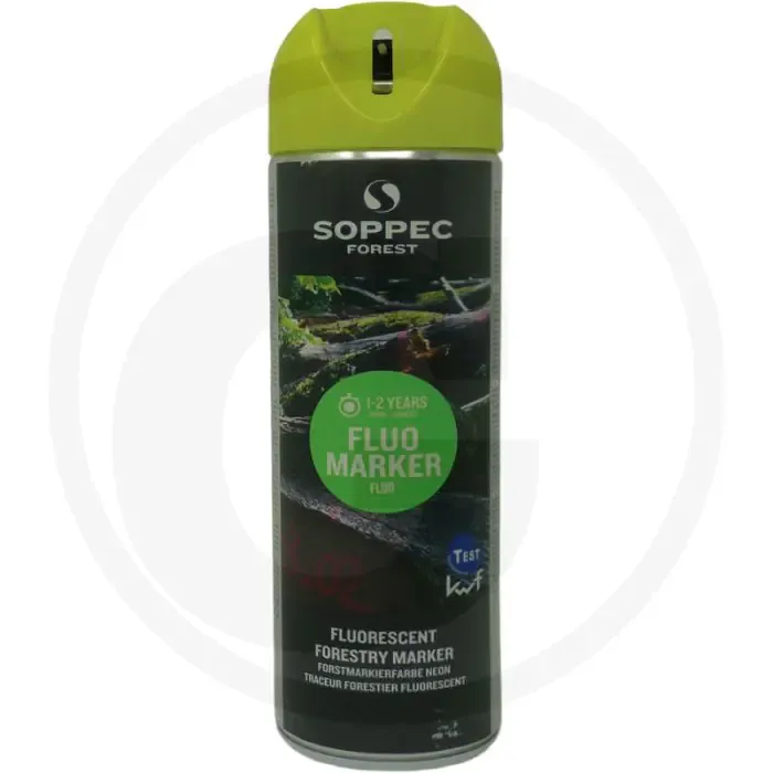 Soppec fluo marker - geel, 500 ml, -15 tot 50°c Seizoensaanbieding