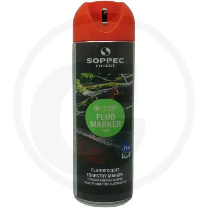 Soppec fluo marker rood - 500 ml - houdbaarheid 9-12 maanden Laatste Kans