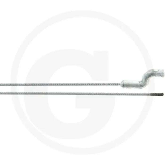 Staalkabel 1,4mm x 2500mm met S-haak Dagaanbieding
