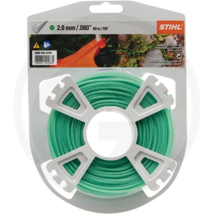 Betrouwbaar Stihl Nylon maaidraad (rond en stil)