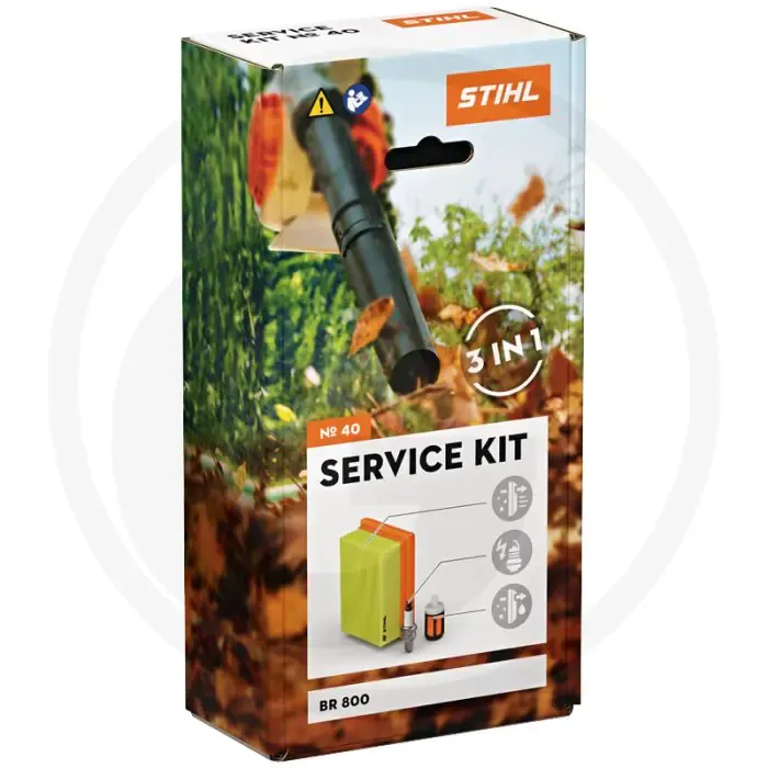Fabrieksprijs Stihl servicekit 40 BR800 inhoud: luchtfilter, bougie, brandstoffilter