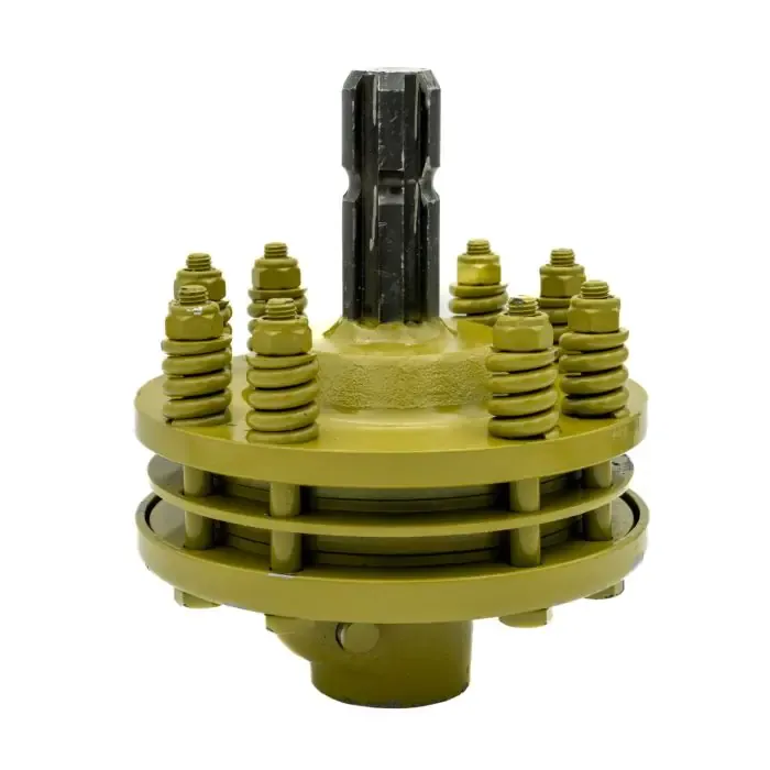 Voordeelprijs Universele Platenslipkoppeling 2000Nm - 1 3/8" - 6 splines (4 frictieplaten)