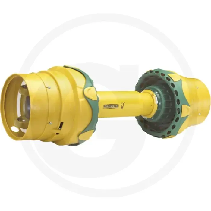Betrouwbaar Walterscheid Aandrijfas front PTO WWZ dubbelgaffel 2480mm 1000 omw/min 83 pk