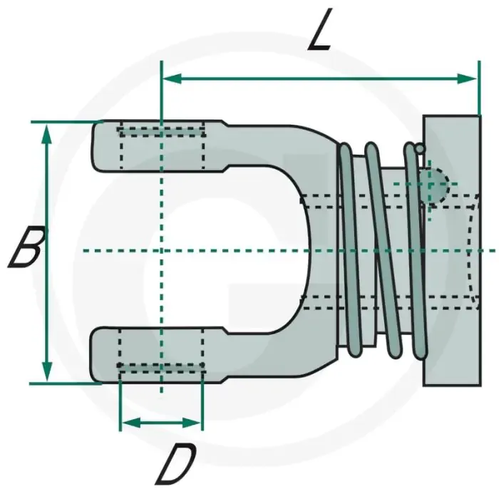 Laatste Kans Walterscheid AS-aansluitgaffel 1 3/8" 6 spline AZGE-sluiting