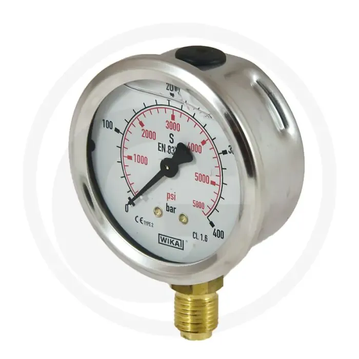 Actieprijs WIKA Manometer 400 bar Ø 63 mm - 1/4"