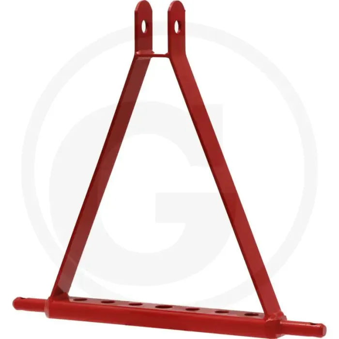 Snelle Levering Trekbok cat. 1 (Minitractor) - 537x60x30 - 7 gaten - driepuntsbok