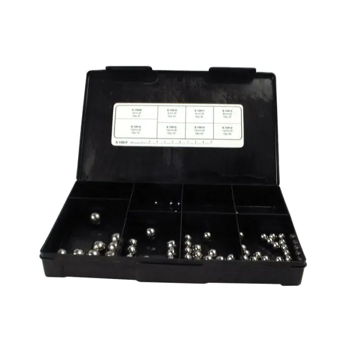 Nieuw Sparex Carbon Steel Ball Bearing Kit - Metrisch Ø4 - 16mm