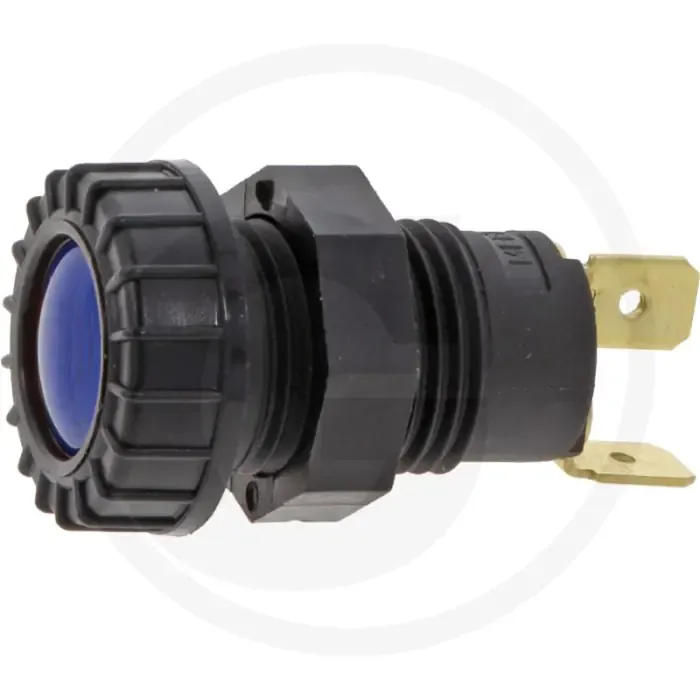 Finale Uitverkoop Controlelampje Deutz D 25, D 30, D 40, D 50, 2505, 3005, 4005, 5005, 6005, 8005, 9005 Blauw