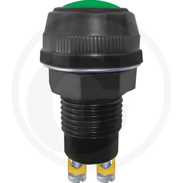 Direct Beschikbaar Controlelampje Kunststof, groen.