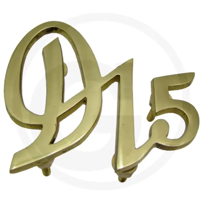 Embleem D 15 - Classic Parts voor Deutz - Sierlijsten/emblemen Rechtstreeks Van De Fabrikant
