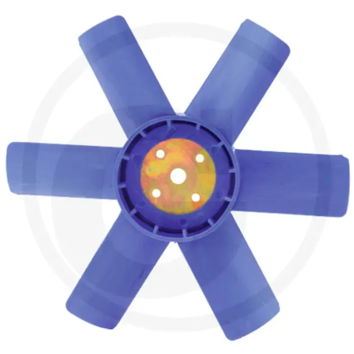 Laatste Versie Koelventilator 6 kunststof schoepen - Ford 2000-5600