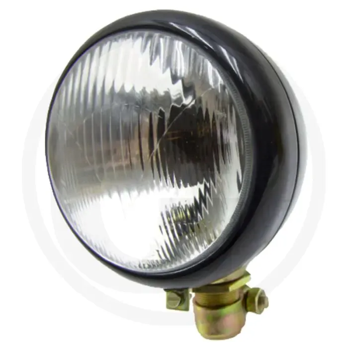 Tijdelijk Beschikbaar Koplamp (staand 24 mm opsteekpenbevestiging 130 mm lichtuitgang)