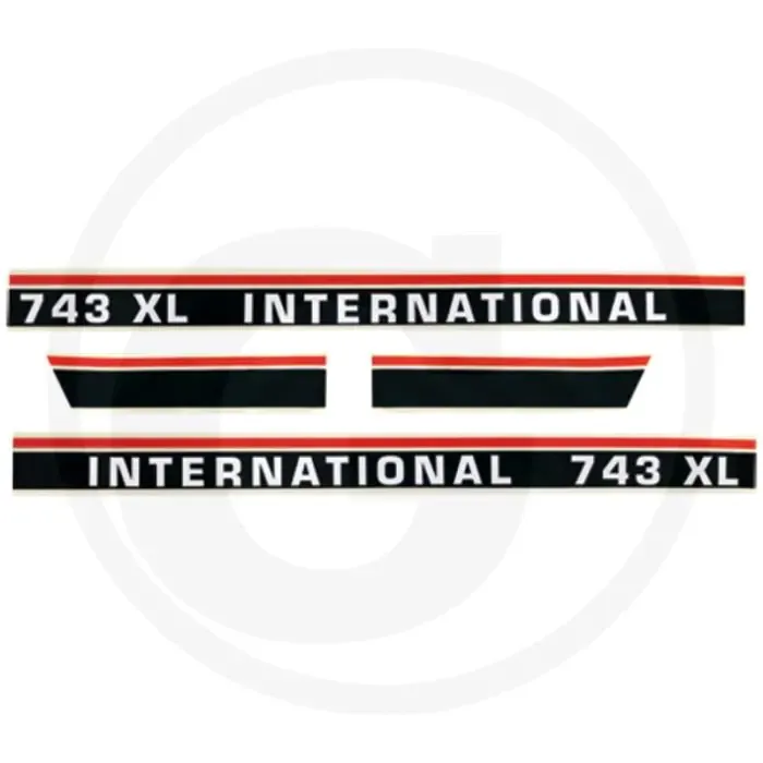 Koop Vandaag Transferset (zwart - wit - rood)