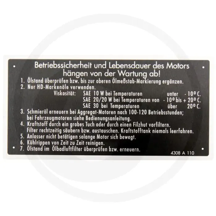 Laatste Kans Typeplaatje - 104 x 52 mm, D 25, D 30, D 40, D 50, 2505...