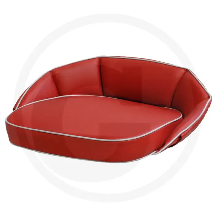 Zitkussen (rood, rugleuning 12 cm) Snelle Levering