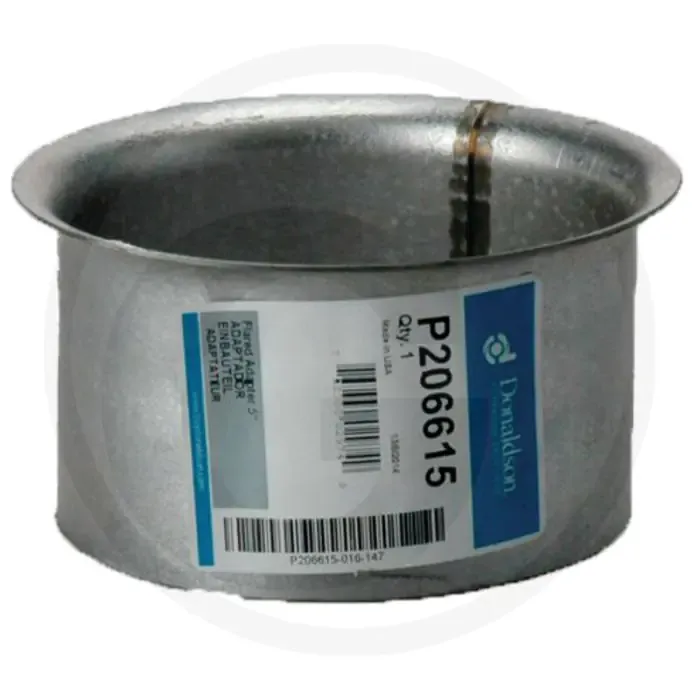 Gecertificeerd Donaldson Adapter P206615 Ø144.5/127 mm Lengte 76.2 mm