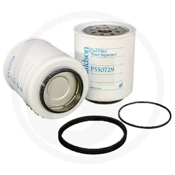 Donaldson Brandstoffilter P550729, Opschroeven, Ø110.7mm, Lengte 128.3mm, 1-14 UN Draad Laatste Kans