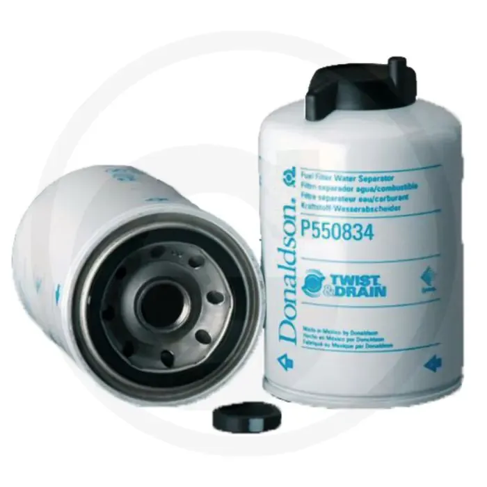 Donaldson Brandstoffilter P550834, Opschroeven, Ø93.2mm, L126.5mm, 4 l/min, M22 x 1.5 Op = Op