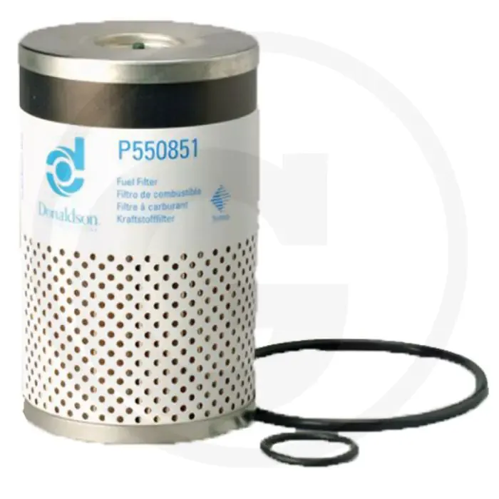 Koop Online Donaldson Brandstoffilter P550851, Synthetisch, Ø107mm, Lengte 171.6mm, 99% Rendement 25µm