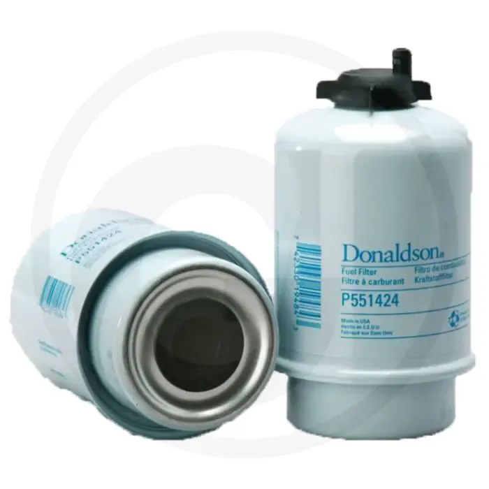 Laatste Versie Donaldson Brandstoffilter P551424, Ø80mm, 154.3mm, 99% Rendement bij 4µm