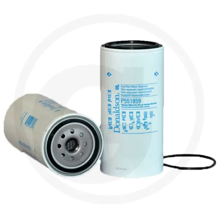 Tijdelijk Beschikbaar Donaldson Brandstoffilter P551859, Opschroeven, Ø108mm, Lengte 217mm, 90% Rendement 30µm
