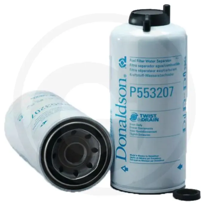 Donaldson Brandstoffilter P553207, Opschroeven, 93mm Ø, 219.3mm L, 4µm, Twist&Drain™ Superprijs