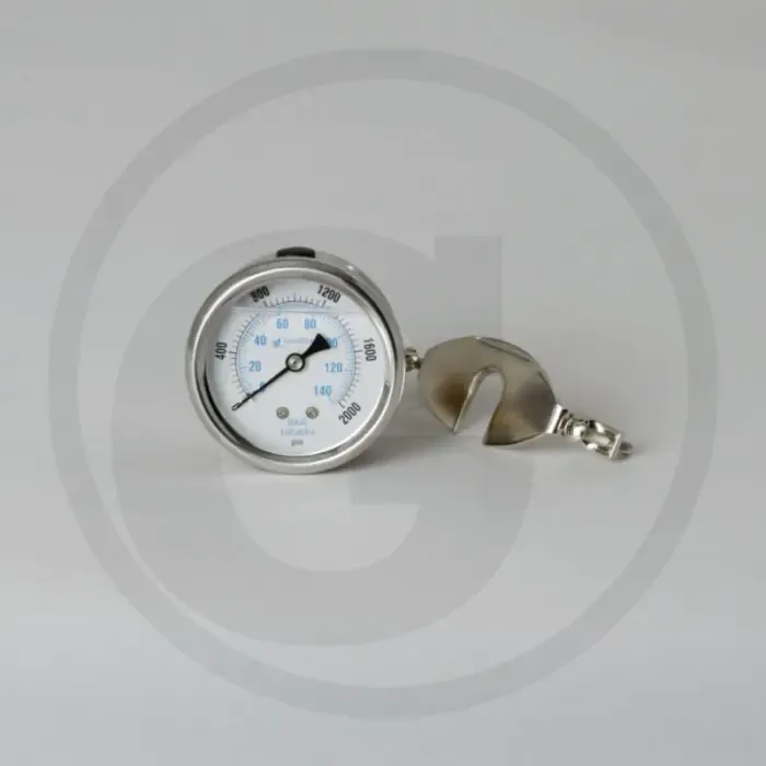 Donaldson Manometer 0-125 bar 1/4 NPT 71mm P562710 Direct Verzonden