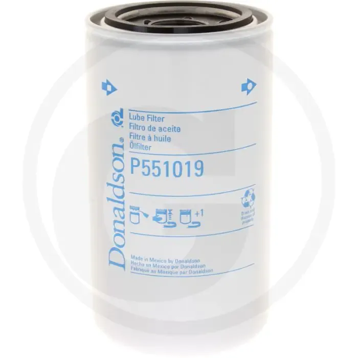 Flitsaanbieding Donaldson Smeeroliefilter P551019 Opschroeven 1 1/8"-16 UN Ø93mm H174mm