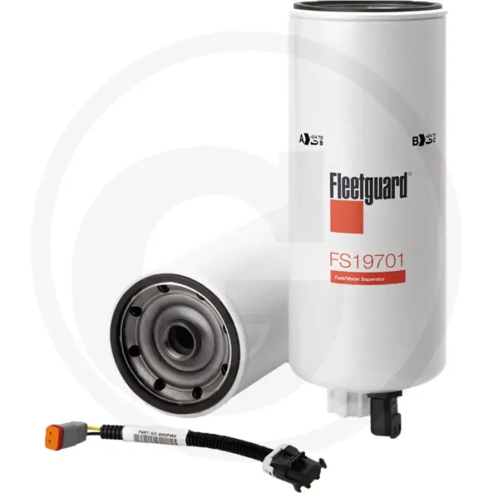 Snelle Levering Fleetguard Brandstoffilter FS19701, Ø107,67mm, H289,56mm, 1-14 UN-2B Draad
