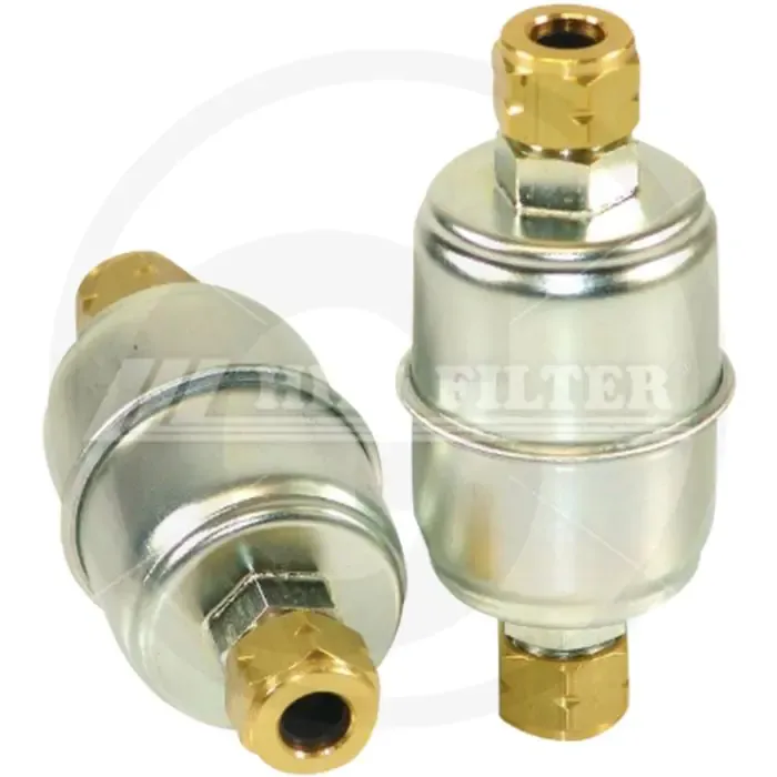 HIFI Inline brandstoffilter - Geschikt voor diesel en benzine, 10 micron filtering Gratis Retour