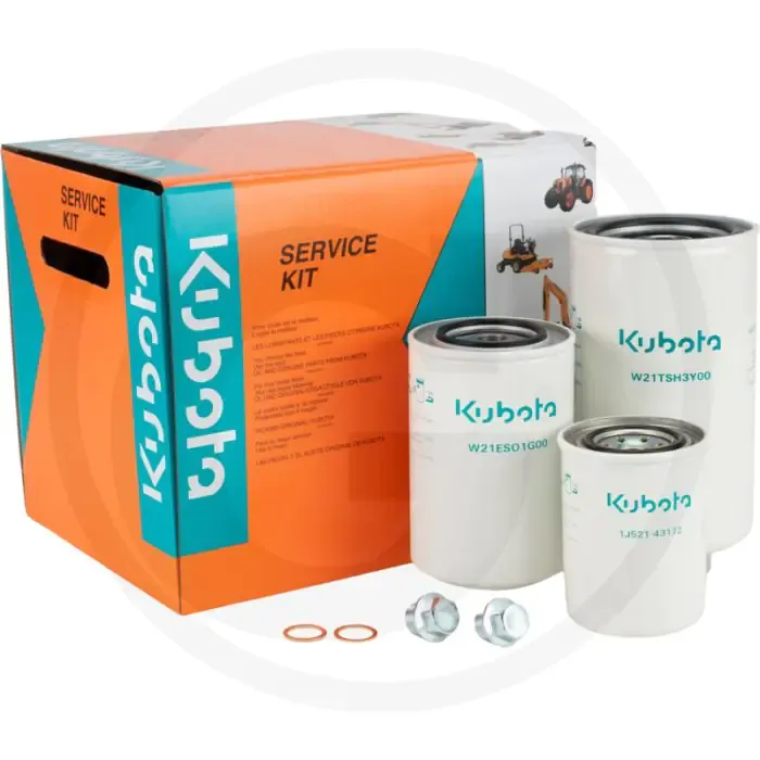 Finale Uitverkoop Kubota Service-Kit (M115/M125 GX 3+4 / M128 GX 2 / M135 GX 1-4 500h)
