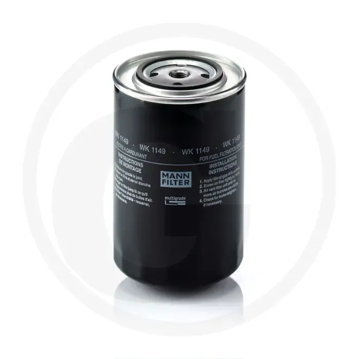 Koopje MANN FILTER Brandstoffilter WK1149, Diesel, Ø108mm, Hoogte 168mm, M16 x 1,5 Draad