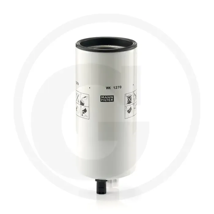 MANN FILTER Brandstoffilter WK1270, Diesel, Ø118mm, Hoogte 289mm Gecertificeerd