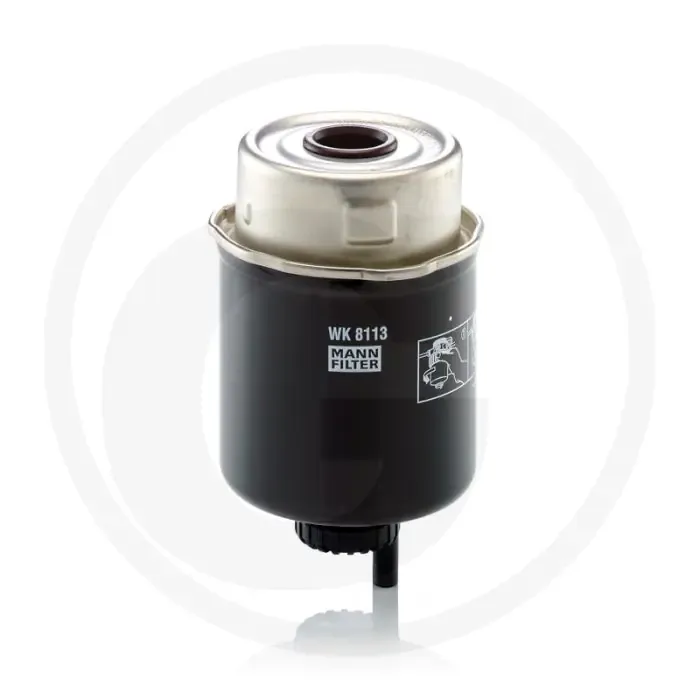 MANN FILTER Brandstoffilter WK8113, Ø 88mm, H 135mm, Diesel Uitverkoop