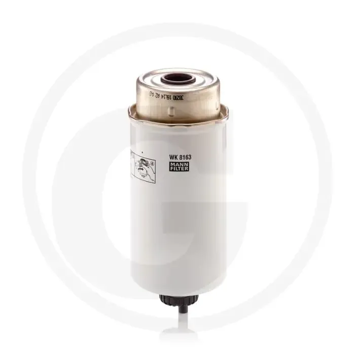 Op = Op MANN FILTER Brandstoffilter WK8163 - Diesel, Ø 88mm, Hoogte 196mm
